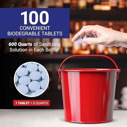 Nu-Foam Sanitizing Tablets for Bar Glassware – Superior Rinse Aid - Image 8