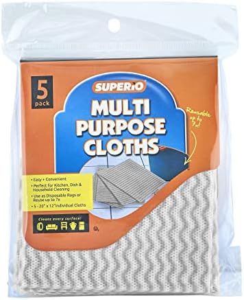 Superio Handy Wipes For Kitchen Multi-Purpose Heavy-Duty Reusable Cleaning - Image 4