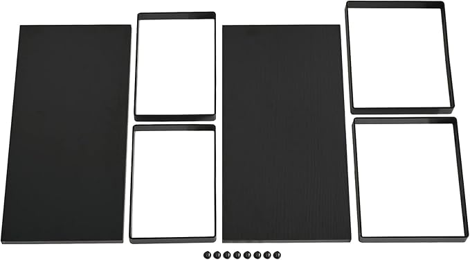 YMYNY Cabinet Shelf Organizer, Countertop Shelves Set of 2, Kitchen Spice Racks - Image 5