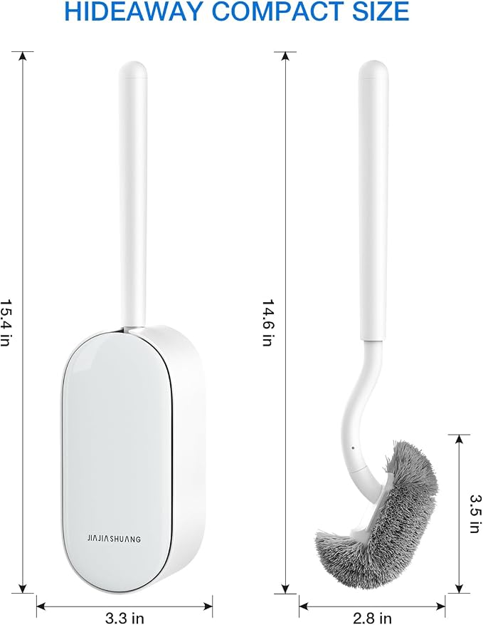 Bathroom Toilet Brush, OSCIOSS Toilet Cleaner Brush - Image 8
