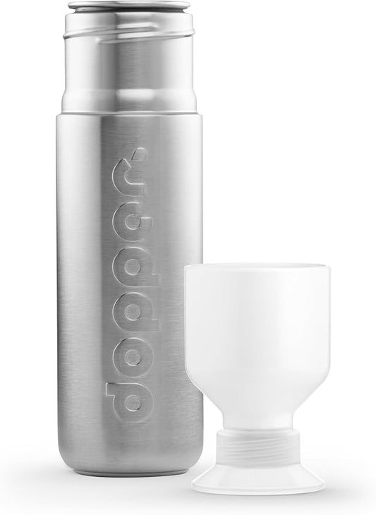 Preserve Dopper Steel Water Bottle, 490ml