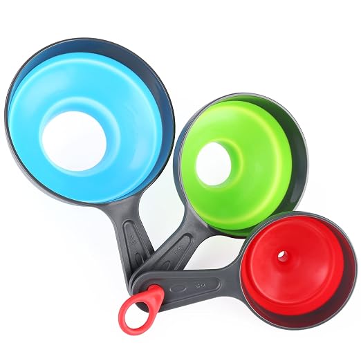 Large Small Funnel Set of 3, Food Grade Mini Funnels - Image 5