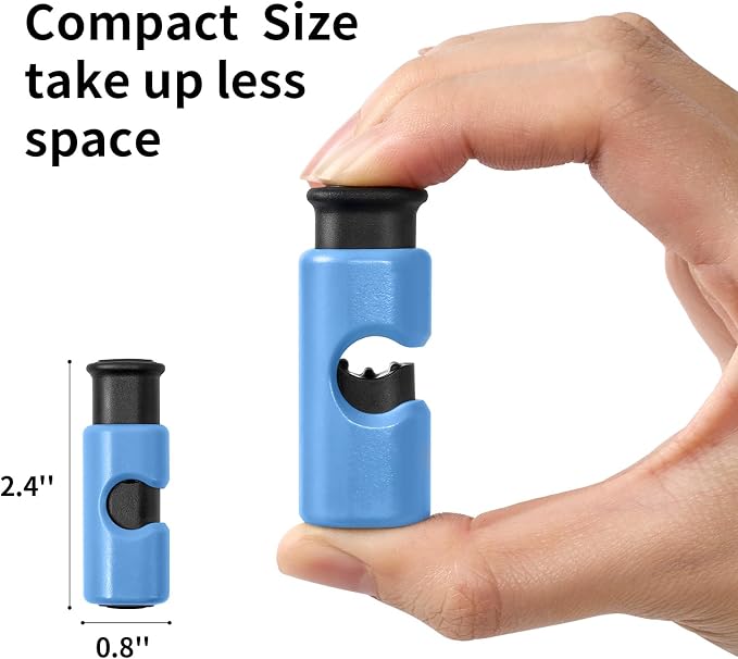 10 Pack Squeeze and Lock Bread Bag Clips, Sturdy Plastic, 5 Colors - Image 7