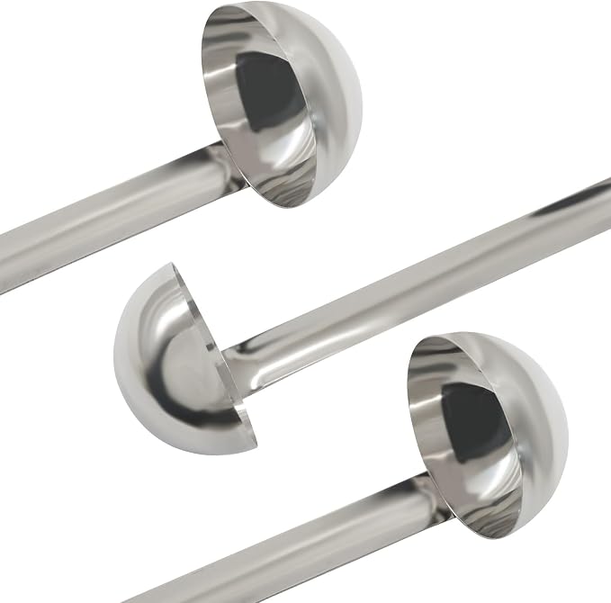 8 Oz Stainless Steel Ladle, Portioning and Serving Soup and Stew in Restaurants - Image 5
