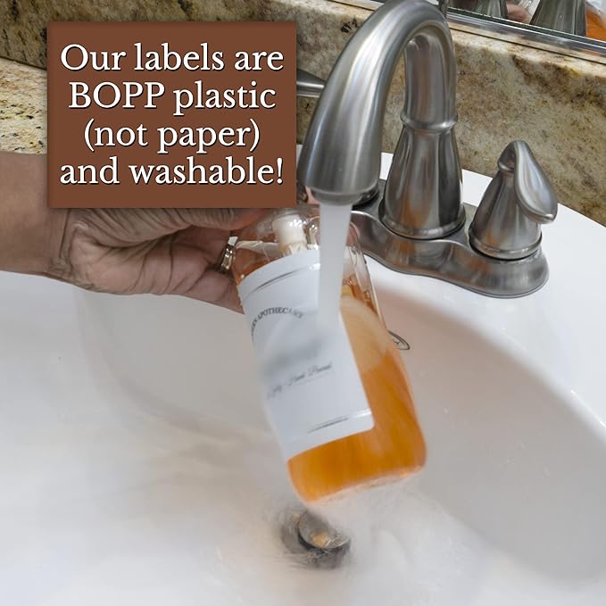 Refillable Clear PET Plastic 16 oz Body Wash Bottle - Image 3