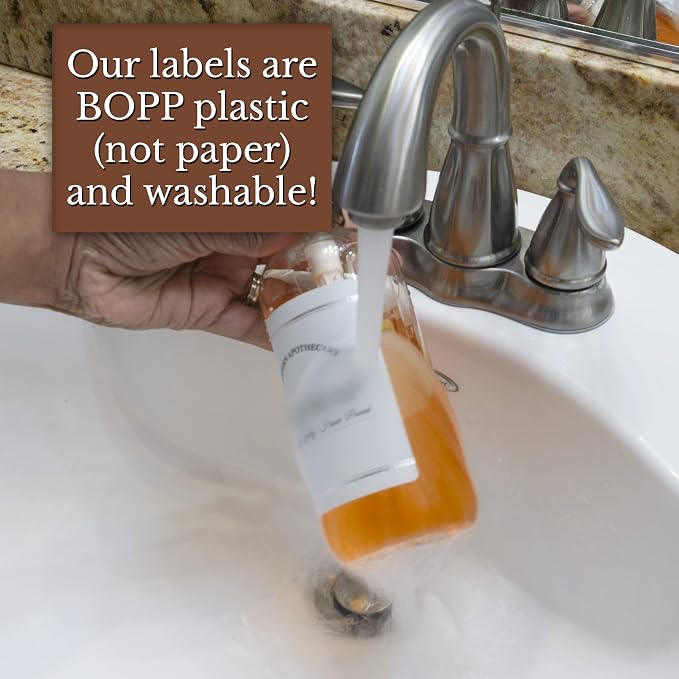 Clear Refillable Shampoo and Conditioner Bottles - Image 8