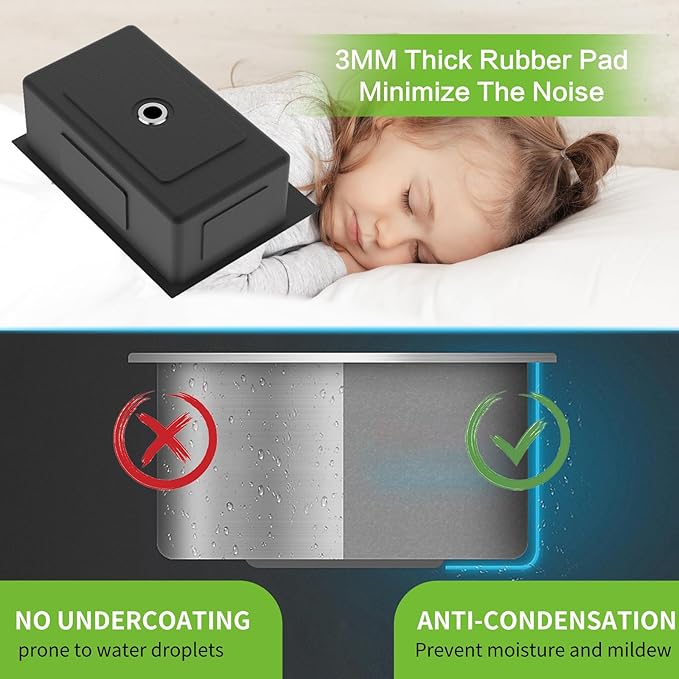 Stainless Steel Drop In Kitchen And Bar Sink - 22x18 Inch Single Bowl Topmount Bar Sink Come With SS Grid,Silicon Mat,Drain Strainer Set