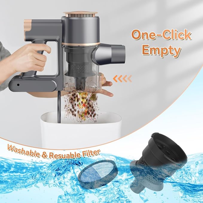 N8 Cordless Vacuum Cleaner, Lightweight Stick Vacuum - Image 9