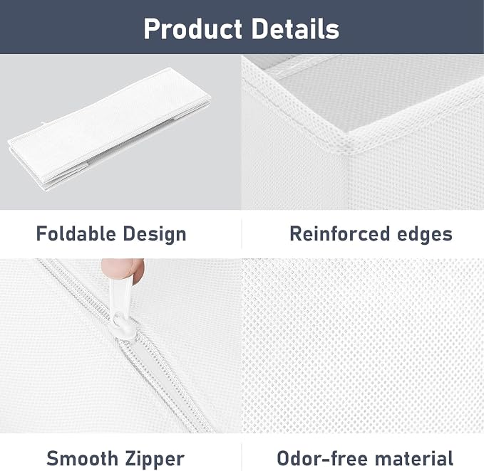 DIMJ Drawer Organizer Clothes 20 Pack - Image 6