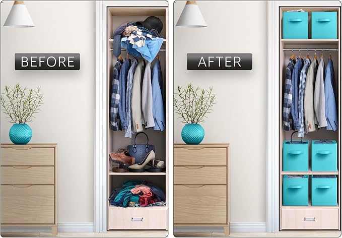 Sorbus Fabric Storage Cubes - Image 7