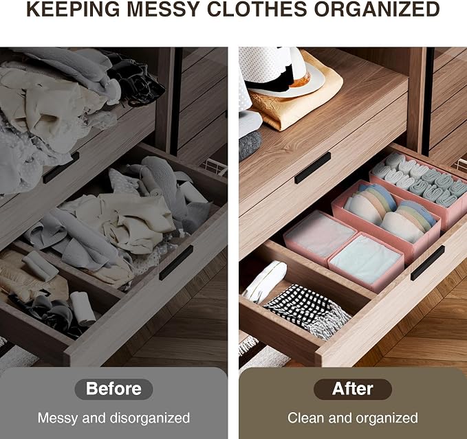 DIMJ Drawer Organizer Clothes 15 Pack - Image 6