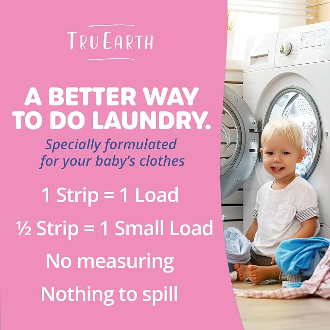 Tru Earth Hypoallergenic Baby Laundry Detergent Sheets/Eco-Strips - Image 6