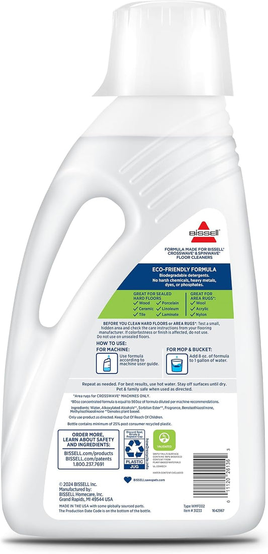 Bissell Simply Multi-Surface Formula, 80 oz, 80 Fl Oz - Image 2