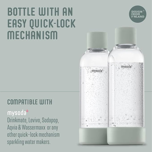 Mysoda Carbonating Bottles 2Pck 1L - Image 2