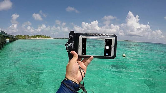 Freegrace Waterproof Pouches with Waist Strap / Pouch Case Bundle Set- Keep Your Phone & Valuables Dry and Safe - Waterproof Dry Bags for Boating Swimming Snorkeling Kayaking Beach Water Parks Pool