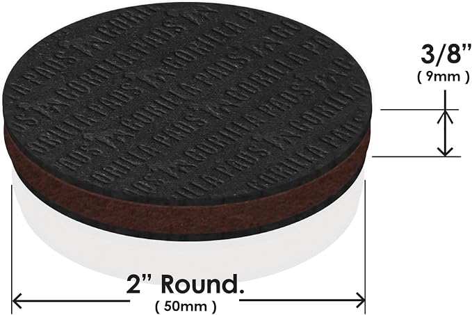 Slipstick GorillaPads CB144 Non Slip Furniture Pads/Grippers Furniture Feet - Image 6