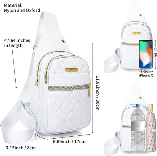 Small Sling Bag For Women Men Casual Crossbody Sling Backpack