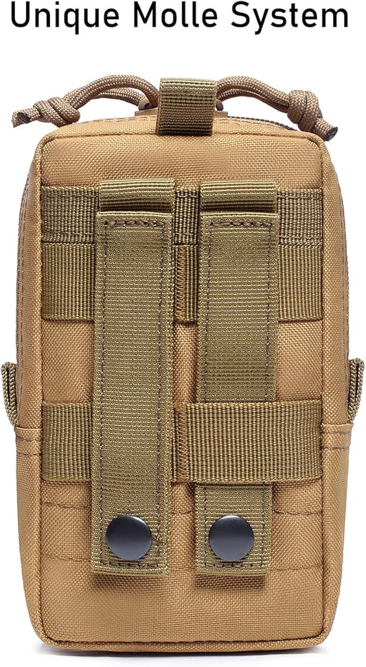 Tactical Molle EDC Pouch Cellphone Pouch Holder Utility Gadget Organizer Bag