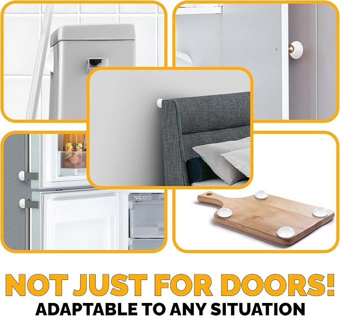 Ducki Door Stop Wall Protector | Self Adhesive Door Knob Wall Protectors from - Image 9