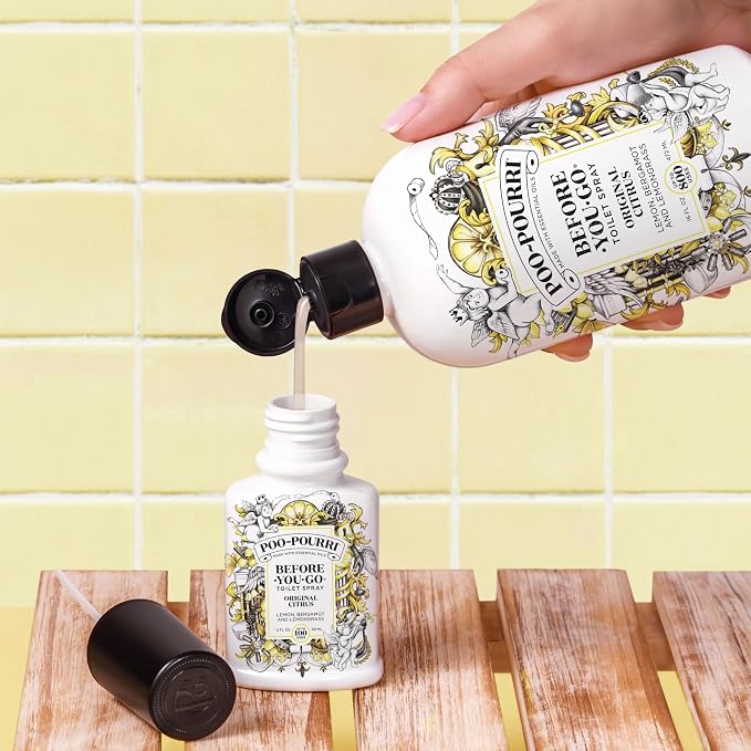 Poo-Pourri Before-You-Go Toilet Spray, Original Citrus, 2 Fl Oz, 2 Pack - Image 12