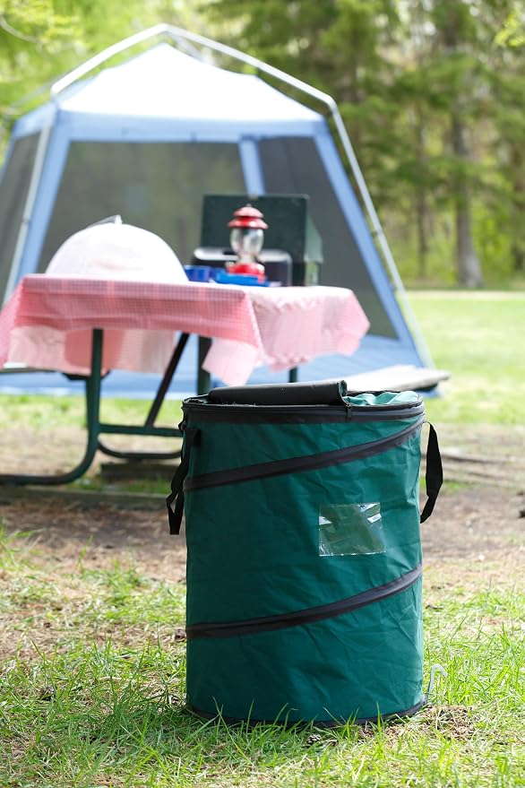 Coghlan's Deluxe Durable Pop-Up Trash Can – Collapsible Garbage Bin - Image 5