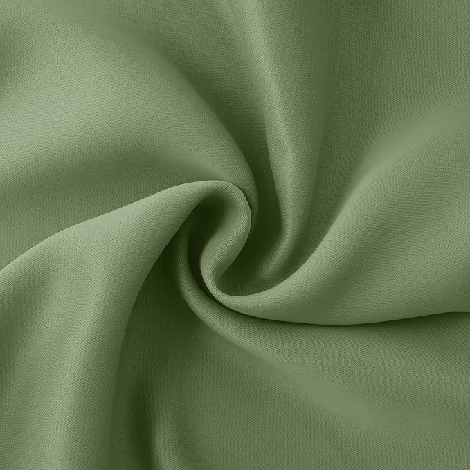 BGment Olive Green Blackout Curtains 90 Inch Length - Image 8