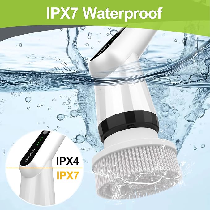 Electric Scrubber Brush, IPX7 Electric Scrubber - Image 7