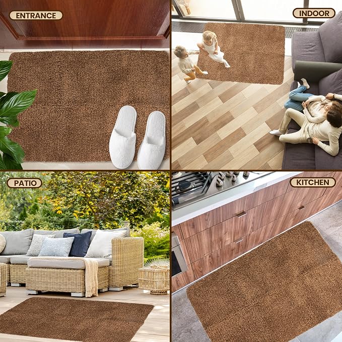 Premium Microfiber Indoor Door Mat – 36"x60" Washable Entry Mat, Waterproof - Image 7