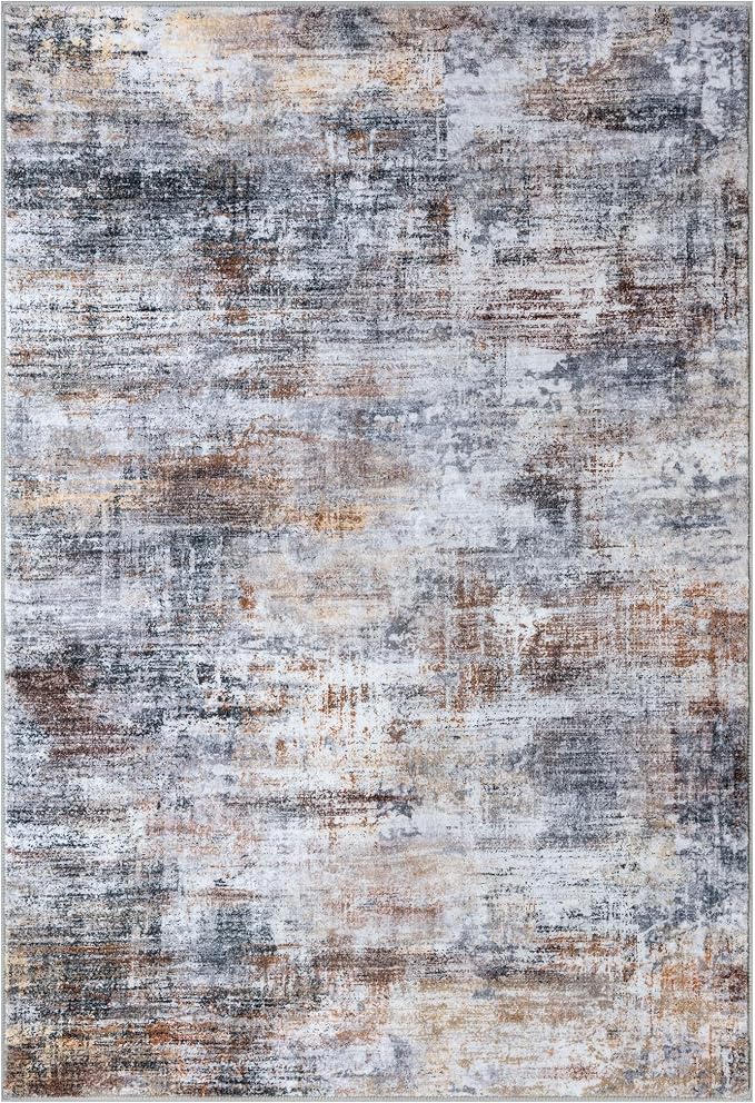 IOHOUZE Abstract Area Rugs 6x9 Ft Washable Rugs - Image 9