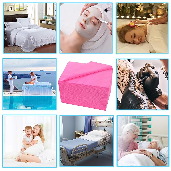 800 Pcs Disposable Bed Sheets 31" x 71" Massage Table Sheets Non Woven Fabric - Image 6