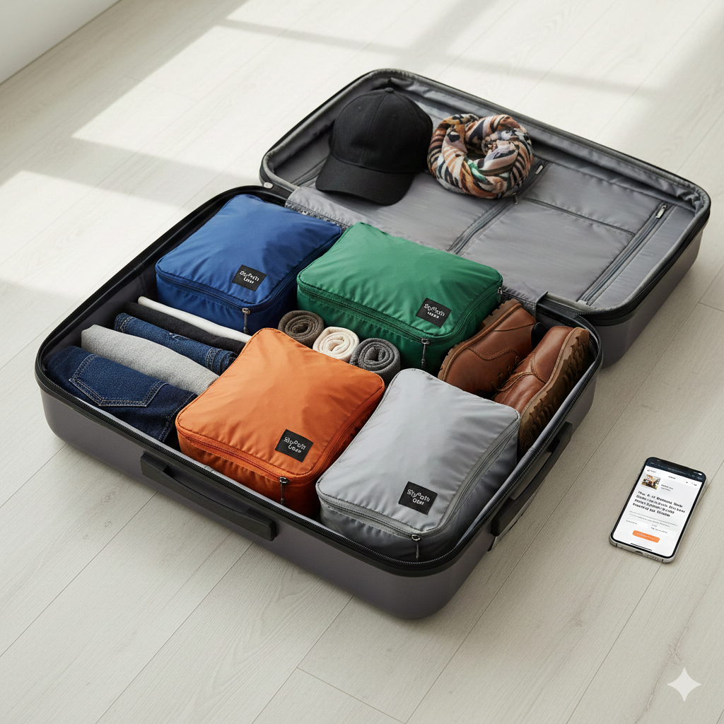 The 5-4-3-2-1 Packing Rule: How to Fit a Week’s Trip Into a Carry-On