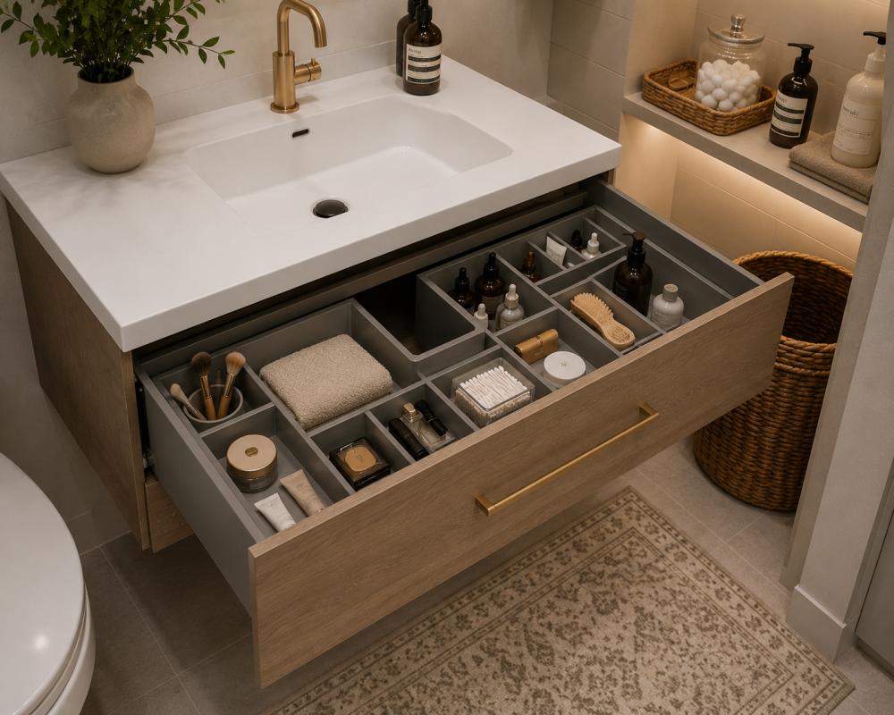 7 Simple Ways to Organize Your Bathroom Vanity
