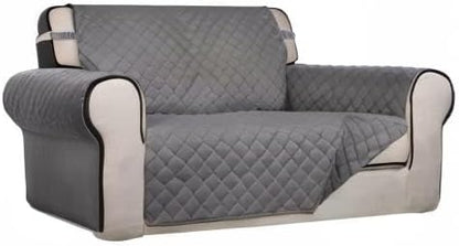 PureFit Reversible Quilted Sofa Cover, Water Resistant Medium Slipcover - Image 8