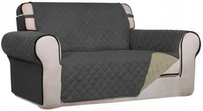 PureFit Reversible Quilted Sofa Cover, Water Resistant Slipcover Furniture - Image 8
