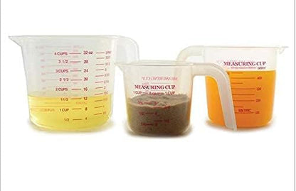 MIZORLIE Plastic Measuring Cup Set - Image 6