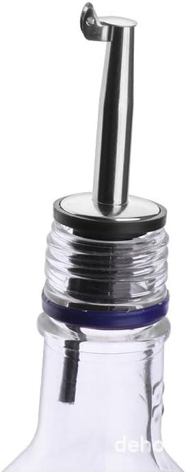6 Pack Oil Pourers With Flip Top, Olive Oil Dispenser, Liquor Bottle Pourer - Image 6