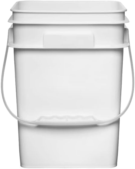 House Naturals 4 Gallon Square Food Grade Bucket Pail - Image 2