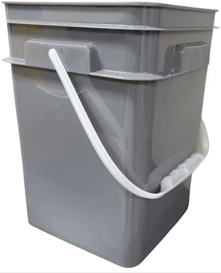 House Naturals 4 Gallon Square Food Grade Bucket Pail - Image 2