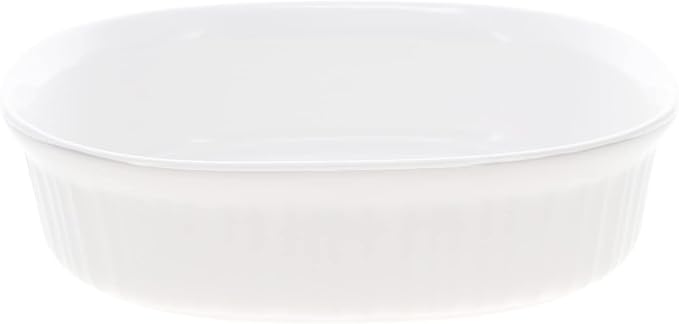 CorningWare FS2 2.5qt Oval French White Casserole Dish by CorningWare