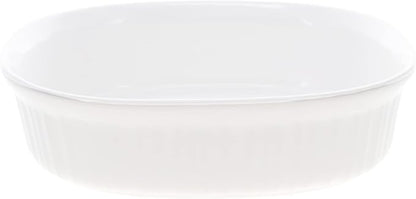 CorningWare FS2 2.5qt Oval French White Casserole Dish by CorningWare