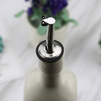 2 Pack Oil Spout with Flip Top, Olive Oil Dispenser Spout, Liquor Bottle Pourer - Image 6