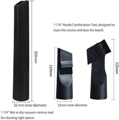 Vacuum Attachments for Shop Vac Accessories 1 1/4 inch & 1 3/8 inch Household - Image 6