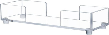 MyGift Modern Premium Clear Acrylic Bathroom Paper Towel Holder - Image 6