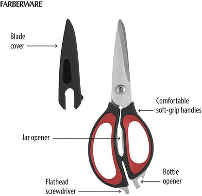Farberware 4-in-1 Kitchen Scissors - Image 6