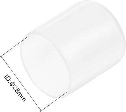 uxcell 20pcs Rubber End Caps Protective Caps 28mm ID Vinyl PVC Round Tube Bolt - Image 3
