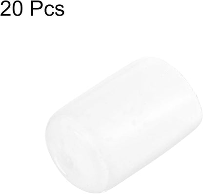 uxcell 20pcs Rubber End Caps Protective Caps 13mm ID Vinyl PVC Round Tube Bolt - Image 2