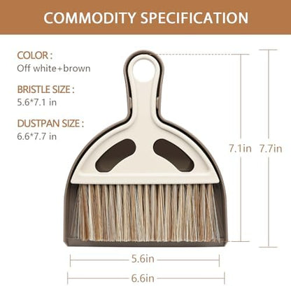 Small Mini Hand Broom and Dustpan - Image 7