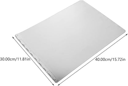 Kichvoe Stainless Steel Oil Splash Baffle 31.49X11.81 Inch Foldable Stove - Image 4