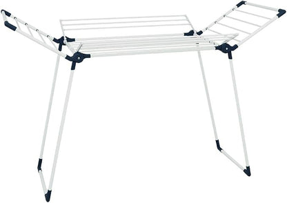 Clothes Drying Rack Adjustable Gullwing and Foldable Space-Saving Laundry Rack - Image 9