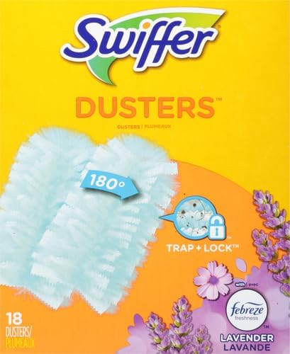 Swiffer Dusters Refill for Cleaning, Feather & Microfiber Duster Disposable - Image 2